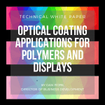 technical white paper coating applications for polymers and displays